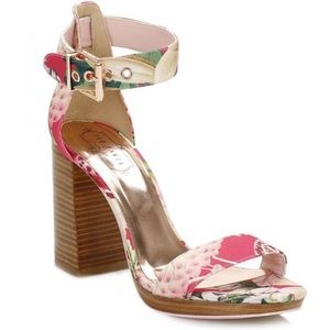 Ted Baker Floral Lorno High Heel Sandals